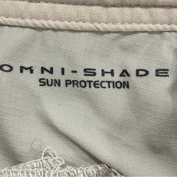 Women’s Columbia PFG tan nylon capri’s size 8 - Picture 10 of 10